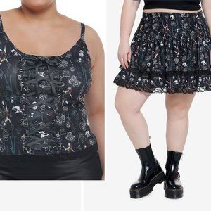 Nightmare Before Christmas plus size 2X 3 5 corset skirt costume cosplay Torrid